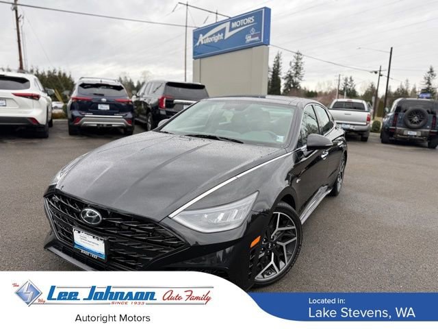 Certified 2021 Hyundai Sonata N Line w/ Cargo Package image 1