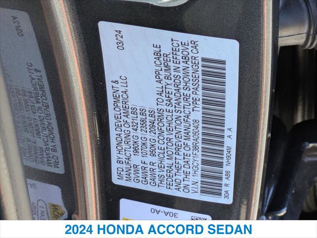 Used 2024 Honda Accord EX image 26
