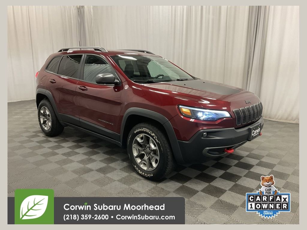 Used 2019 Jeep Cherokee Trailhawk w/ Cold Weather Group image 1