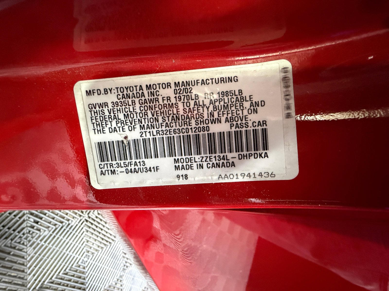 Used 2003 Toyota Matrix AWD image 25