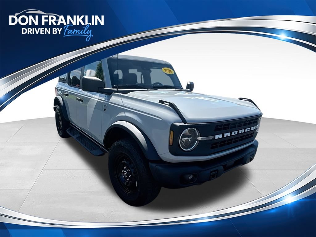 New 2026 Ford Bronco Big Bend w/ Black Diamond Package