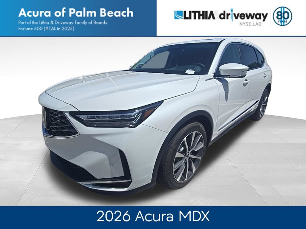 New 2026 Acura MDX FWD w/ Technology Package