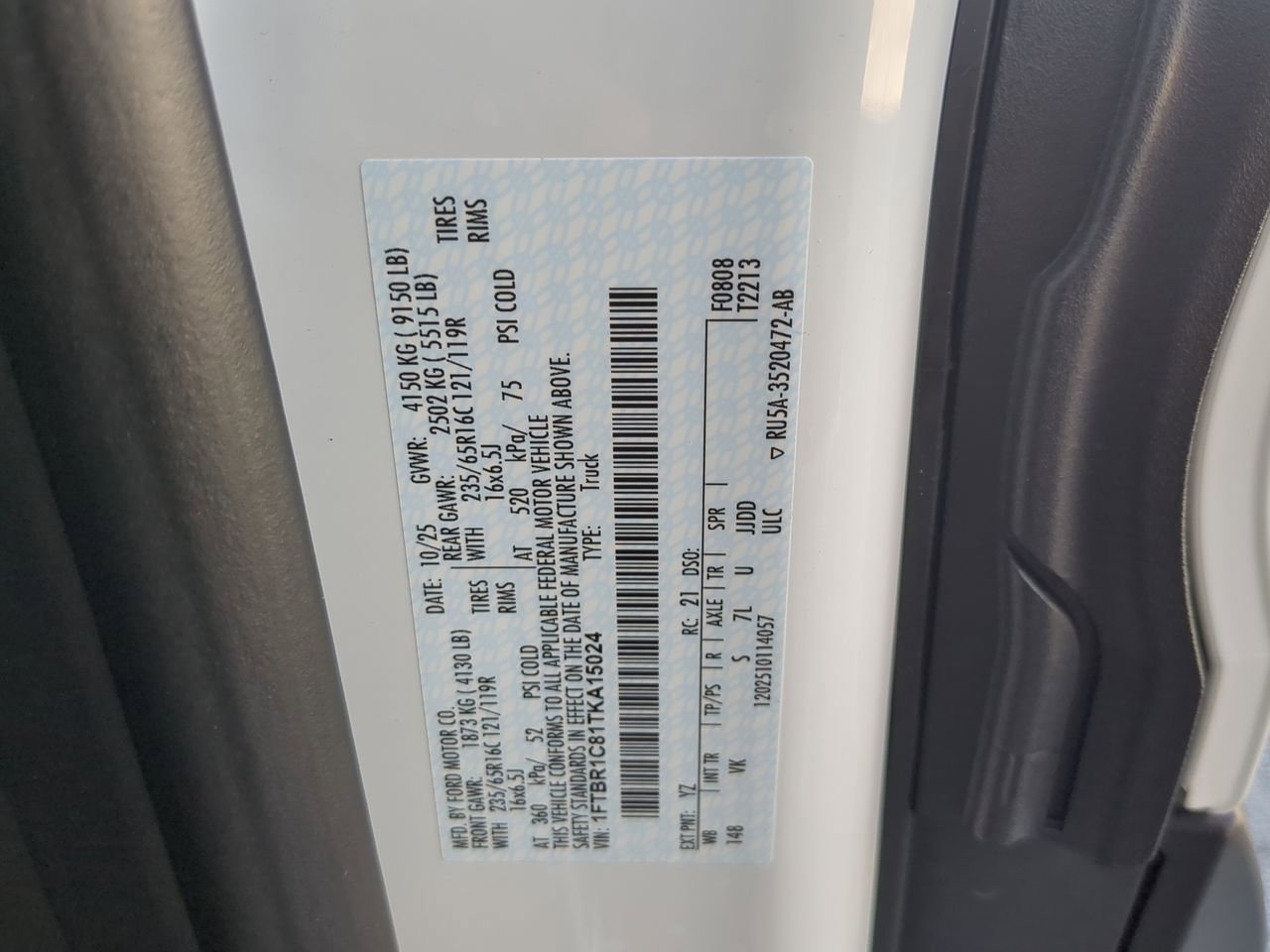 New 2026 Ford Transit 250 XL RWD image 24