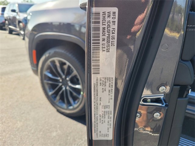 New 2025 Jeep Grand Wagoneer L Series II Obsidian w/ Quick Order Packagew 28T image 19