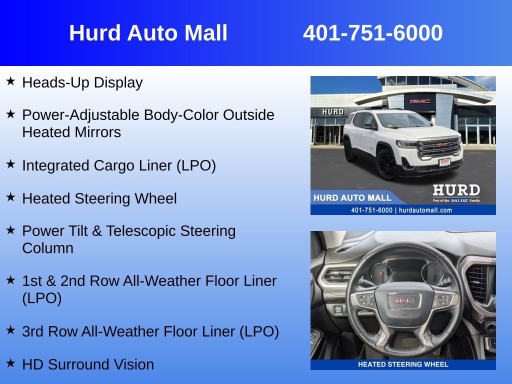 Used 2023 GMC Acadia AT4 w/ Technology Package image 24