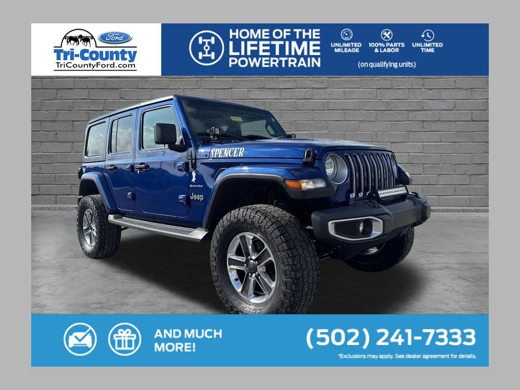 Used 2018 Jeep Wrangler Unlimited Sahara