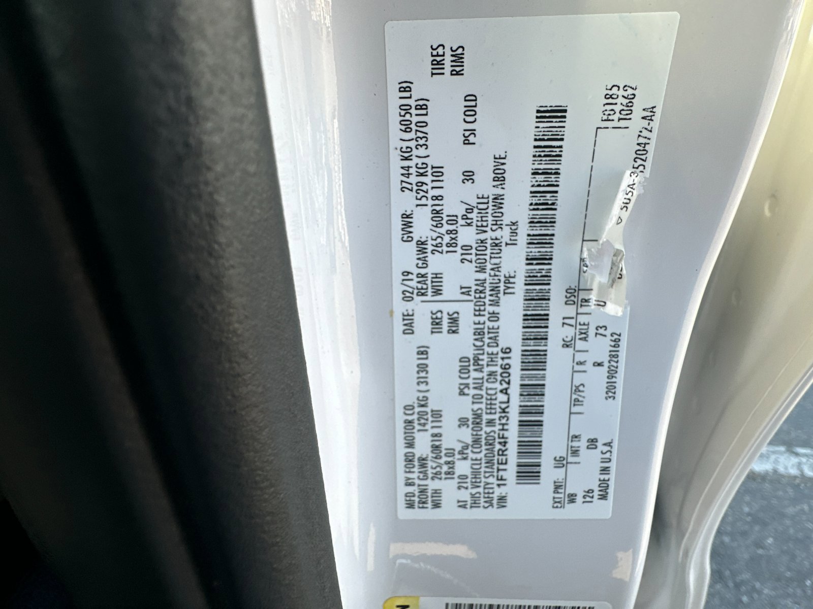 Certified 2019 Ford Ranger 4x4 SuperCrew image 28