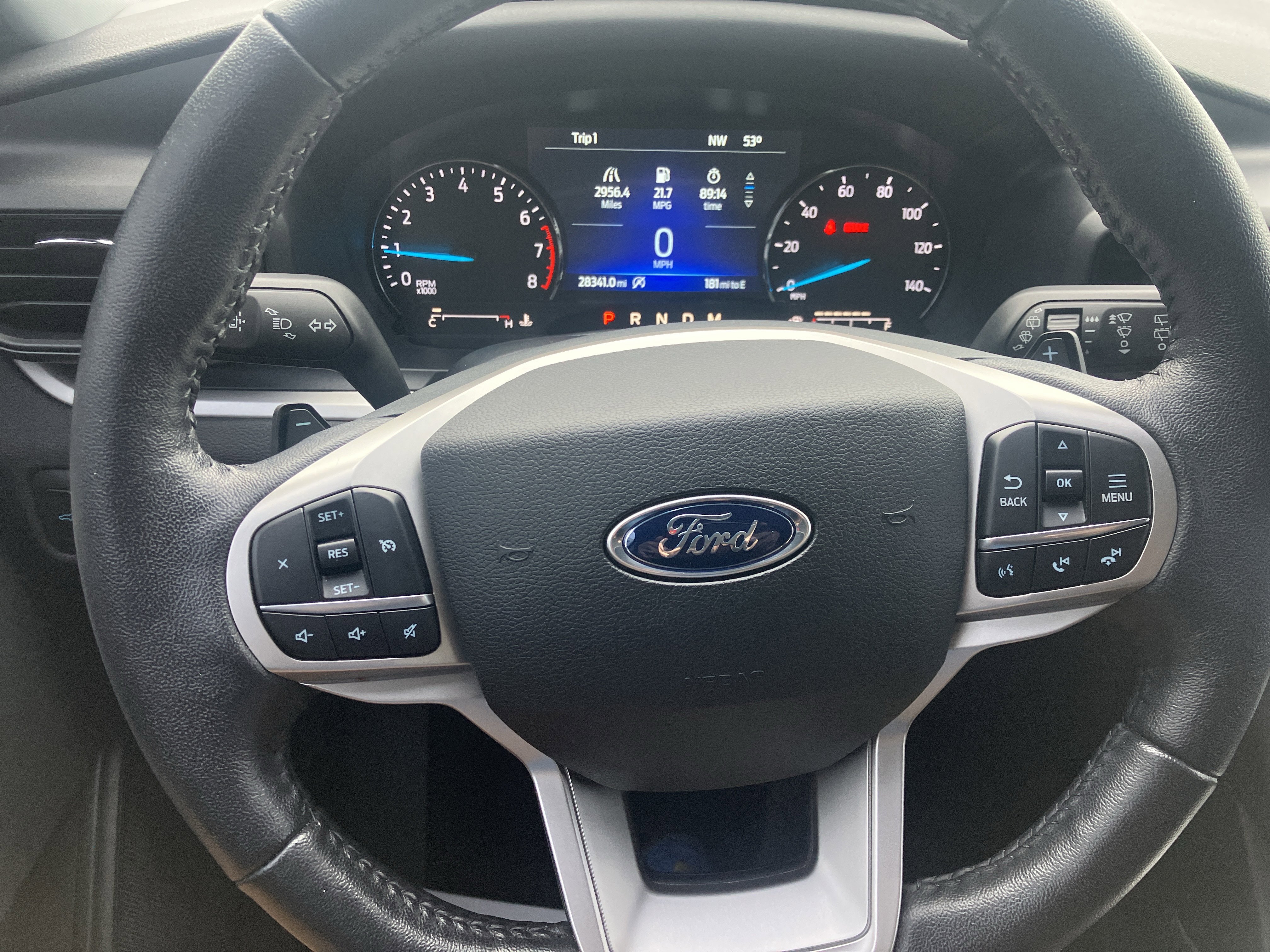 Used 2021 Ford Explorer XLT w/ Class III Trailer Tow Package RWD image 26