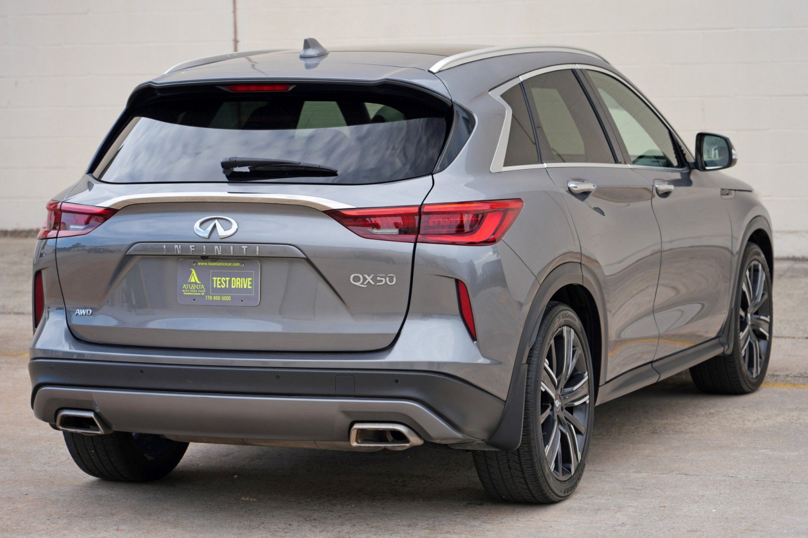 Used 2021 INFINITI QX50 Luxe w/ Appearance Package AWD/4WD image 52