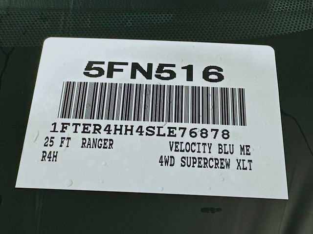 New 2025 Ford Ranger XLT w/ Equipment Group 301A High image 18