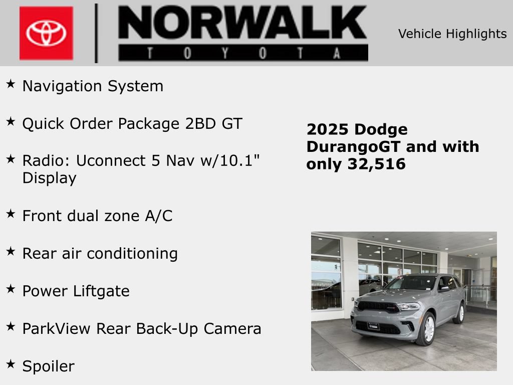 Used 2025 Dodge Durango GT AWD/4WD image 10