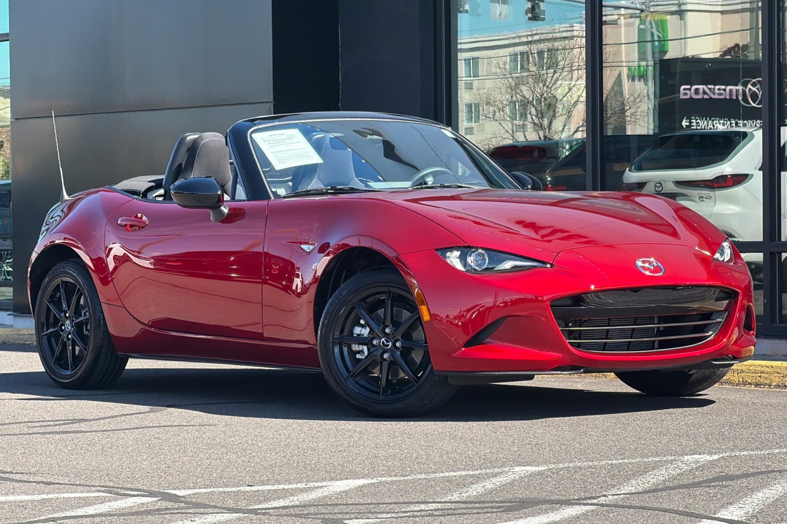 Certified 2024 MAZDA MX-5 Miata Sport w/ Weather Package RWD image 2