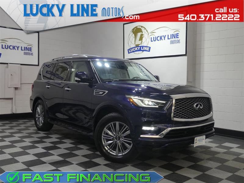Used 2021 INFINITI QX80 Luxe w/ All-Season Package