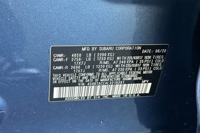 Used 2020 Subaru Outback Premium AWD/4WD image 33
