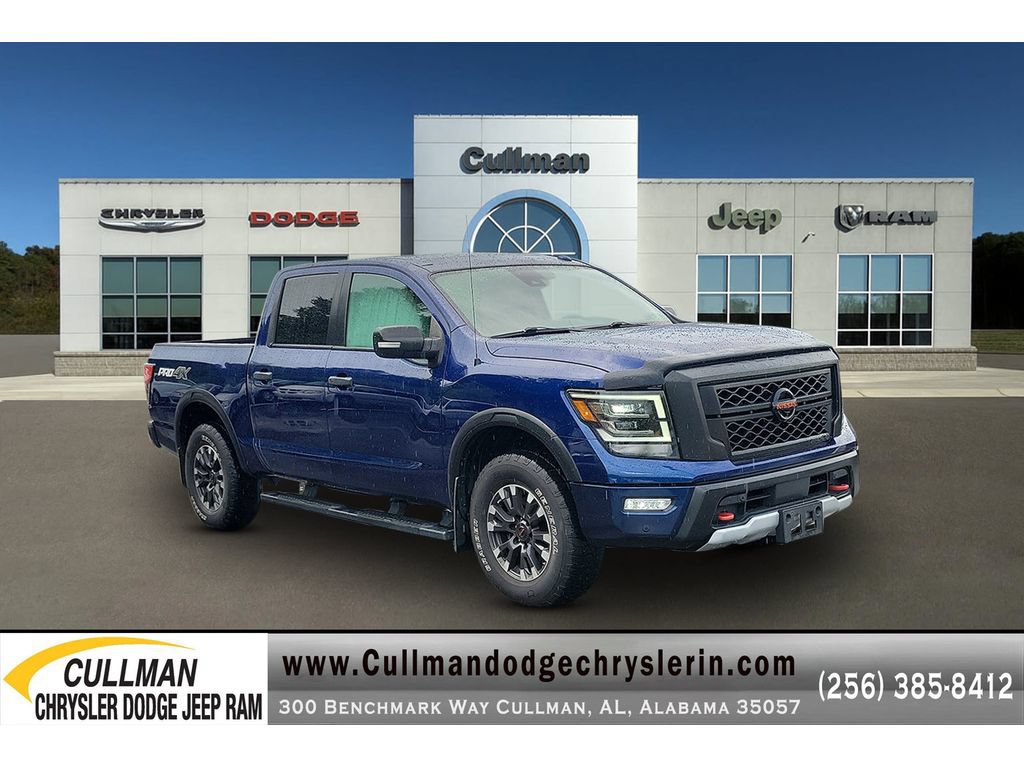 Used 2021 Nissan Titan PRO-4X w/ Pro-4x Convenience Package AWD/4WD image 1