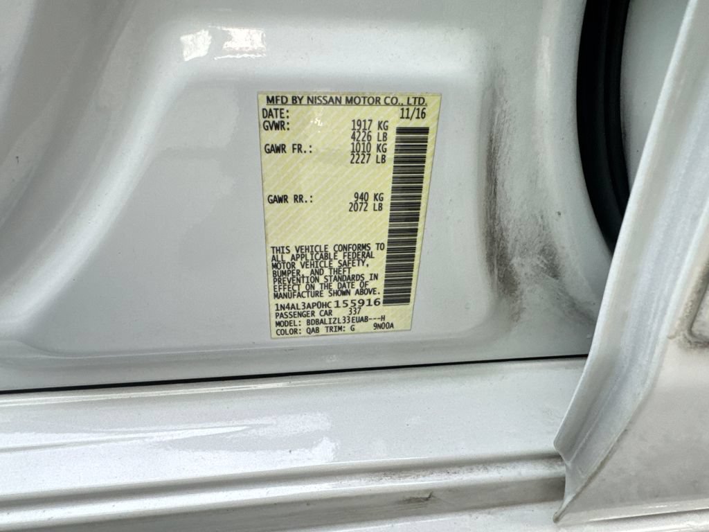 Used 2017 Nissan Altima 2.5 SV FWD image 85