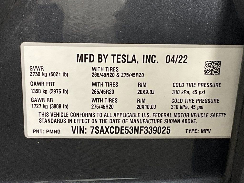 Used 2022 Tesla Model X image 29
