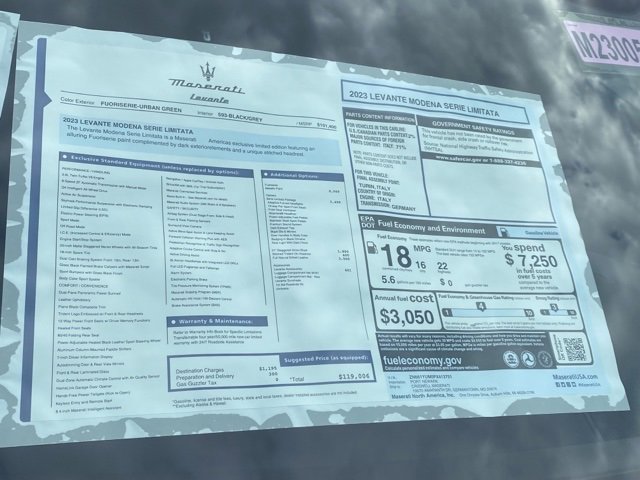 New 2023 Maserati Levante Modena image 50