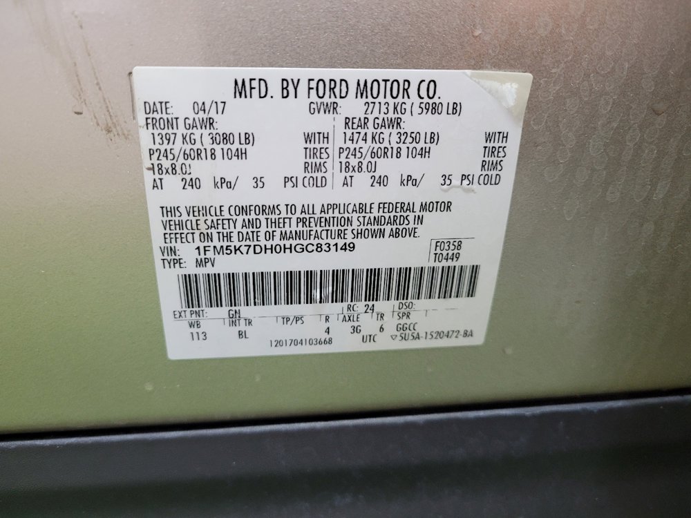 Used 2017 Ford Explorer XLT w/ Equipment Group 202A image 33