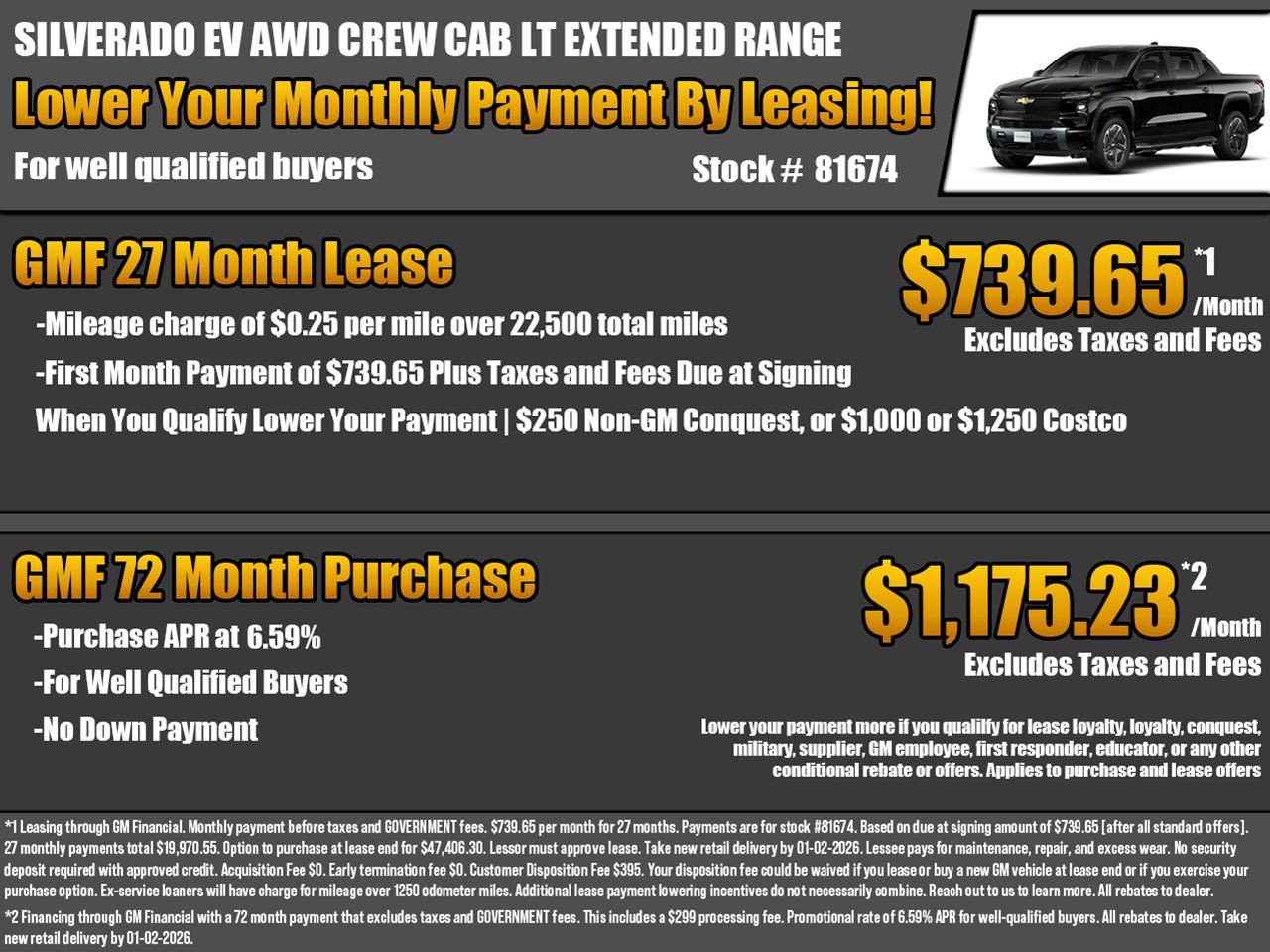 New 2026 Chevrolet Silverado EV LT w/ Premium Package image 2