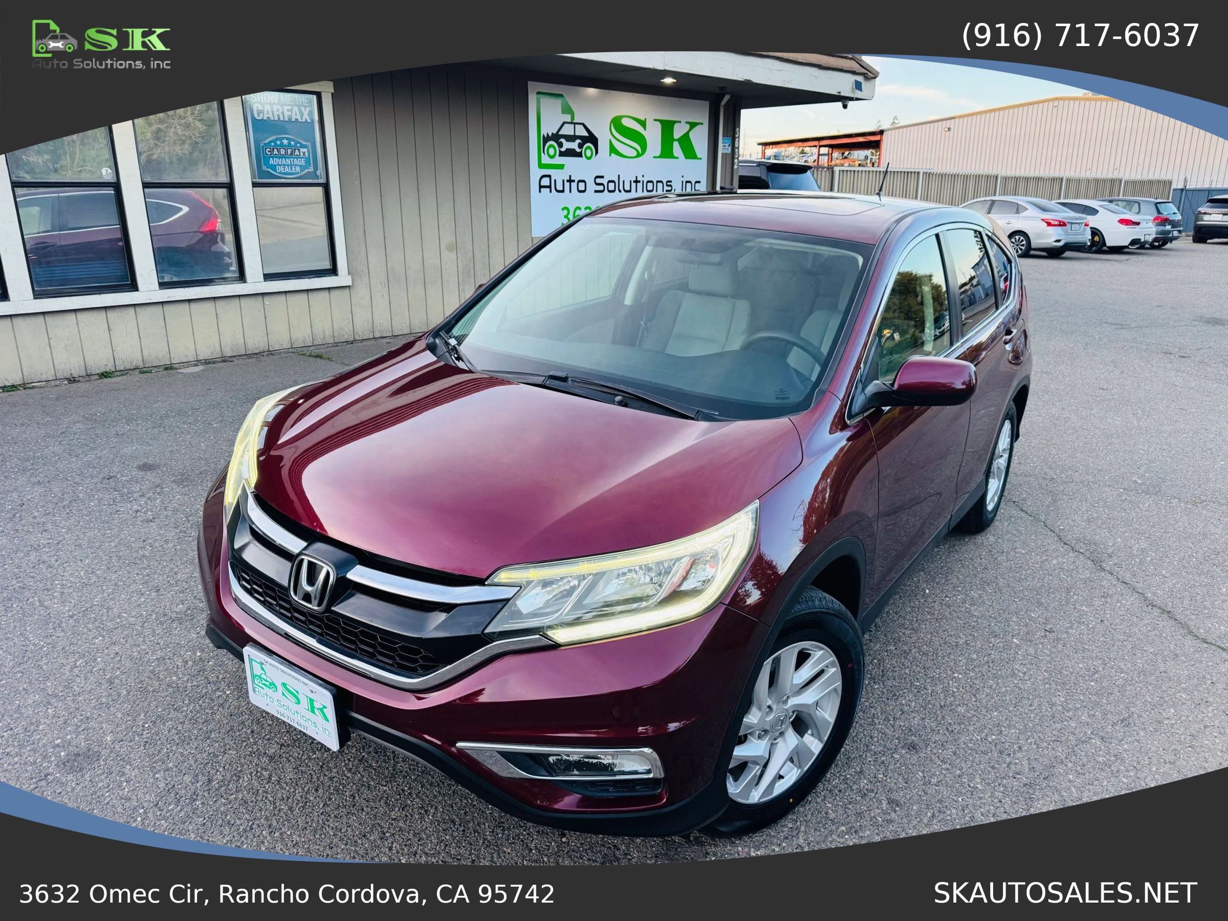Used 2015 Honda CR-V EX image 1