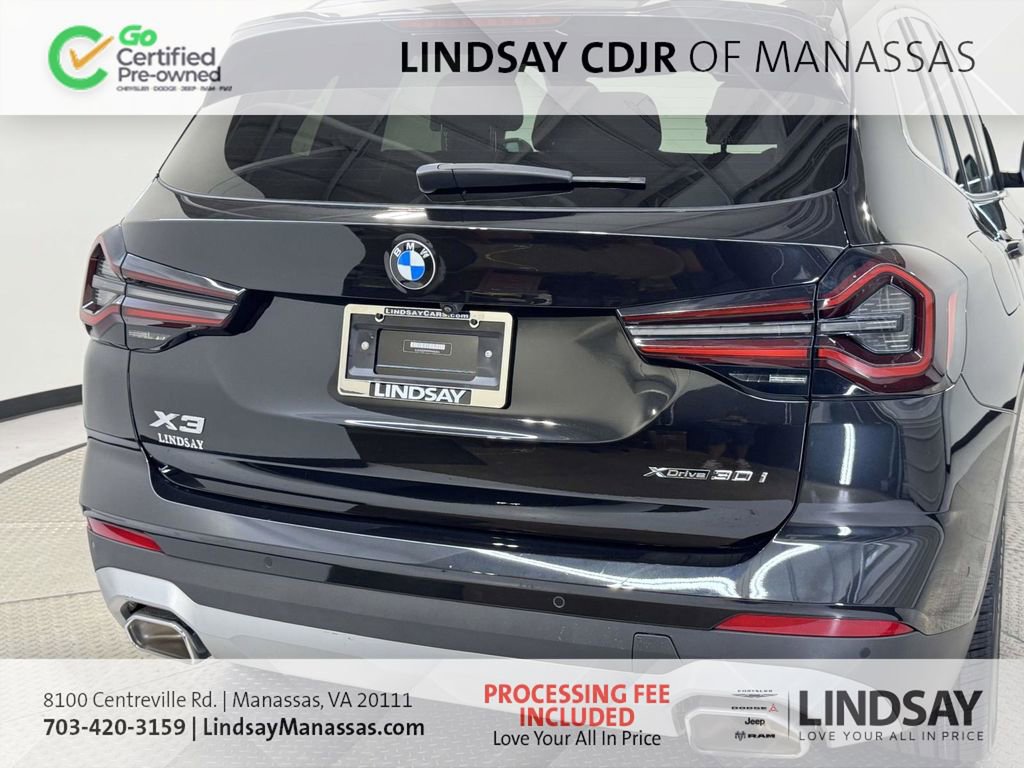 Used 2023 BMW X3 xDrive30i w/ Premium Package AWD/4WD image 9
