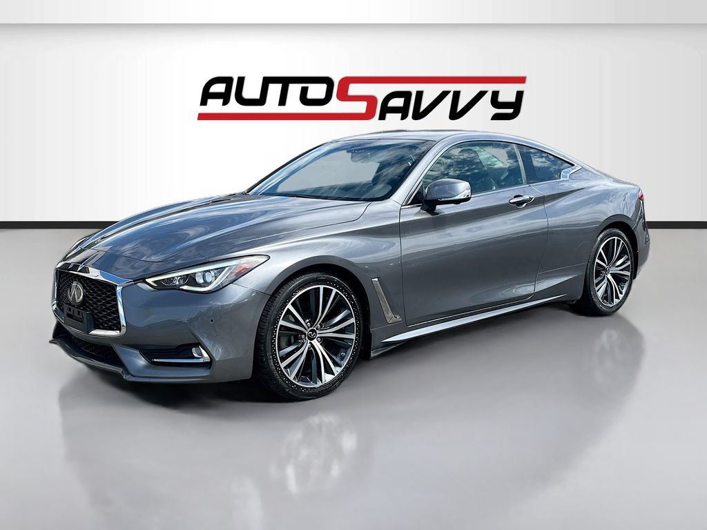 Used 2021 INFINITI Q60 3.0t Luxe w/ Essential Package AWD/4WD image 3