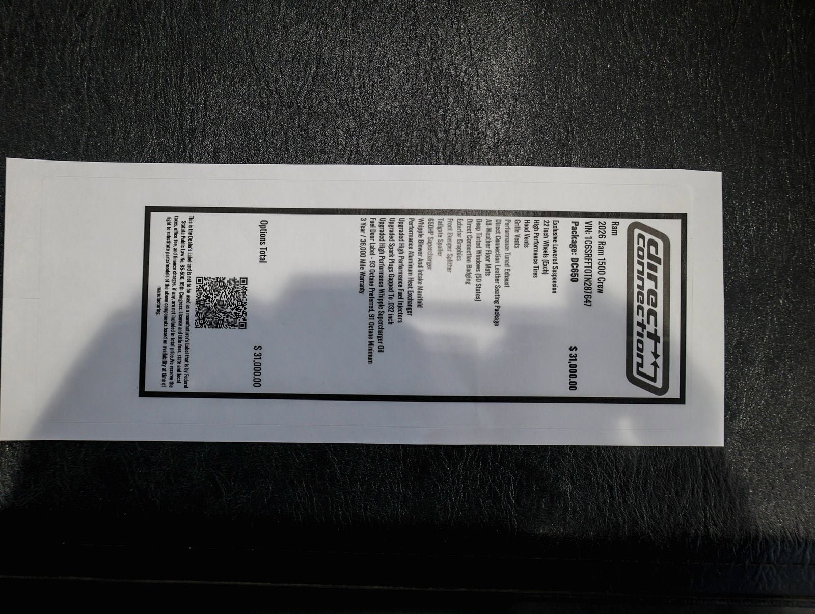New 2026 RAM 1500 Big Horn AWD/4WD image 3