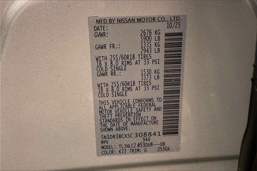 Certified 2025 Nissan Pathfinder SV image 29