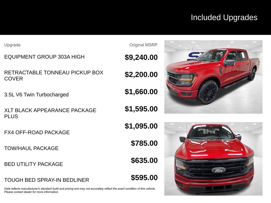 Used 2024 Ford F150 XLT w/ Equipment Group 303A High image 2