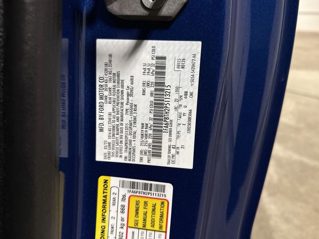 Used 2023 Ford Mustang Coupe w/ Equipment Group 101A RWD image 27