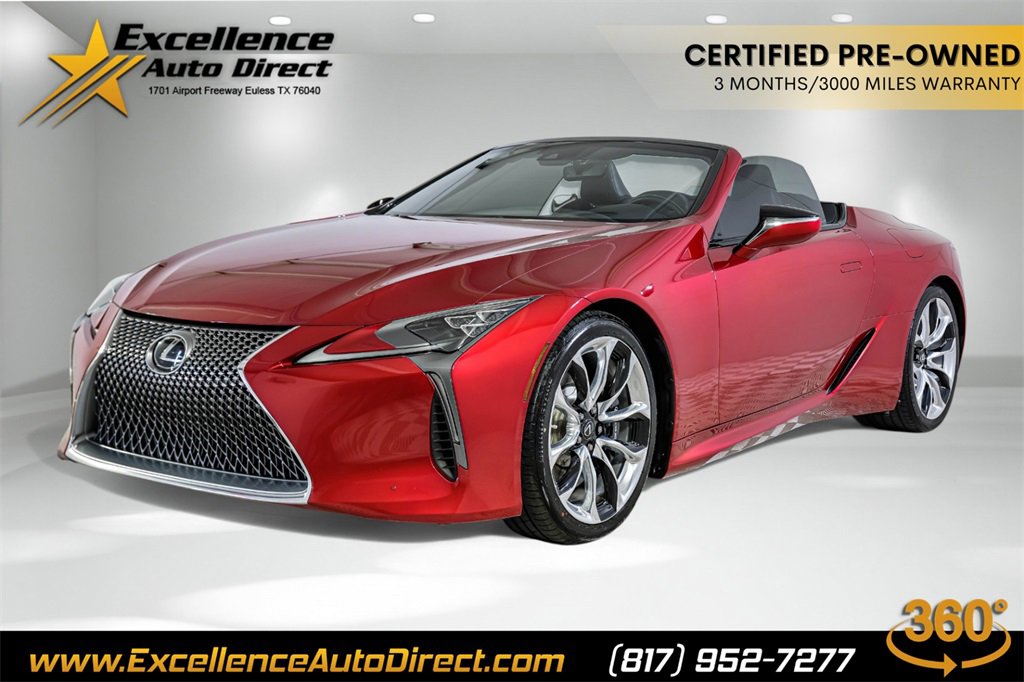 Used 2023 Lexus LC 500 Convertible