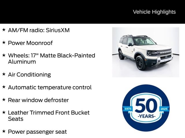 Certified 2025 Ford Bronco Sport Badlands w/ Badlands Tech Package AWD/4WD image 11