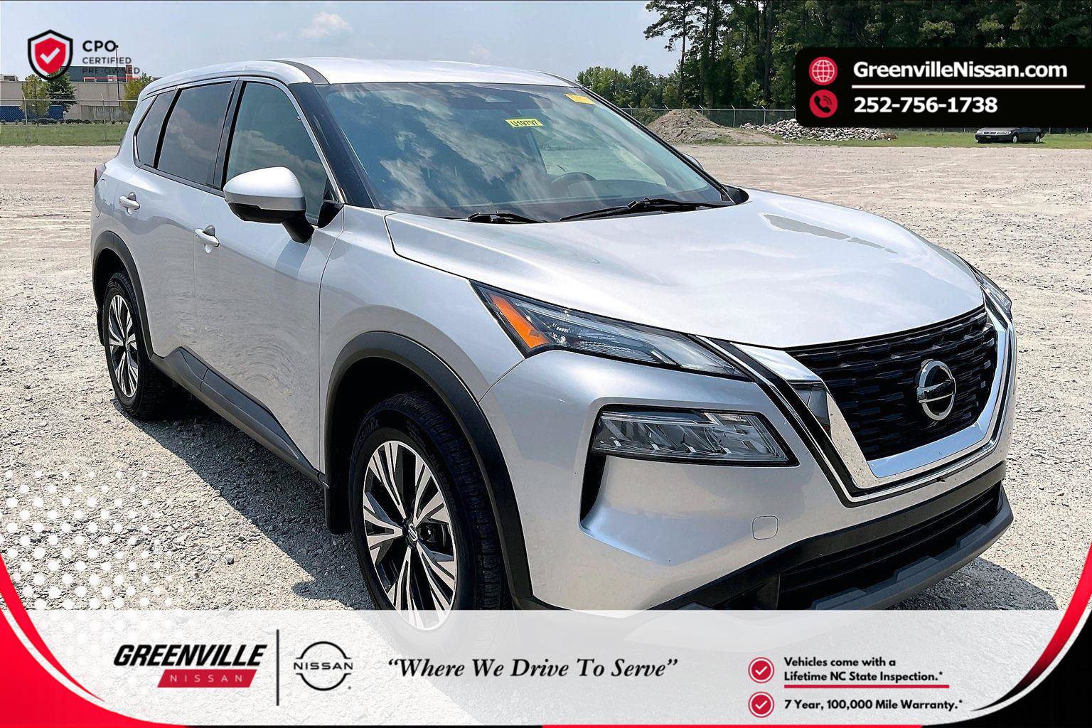 Certified 2021 Nissan Rogue SV