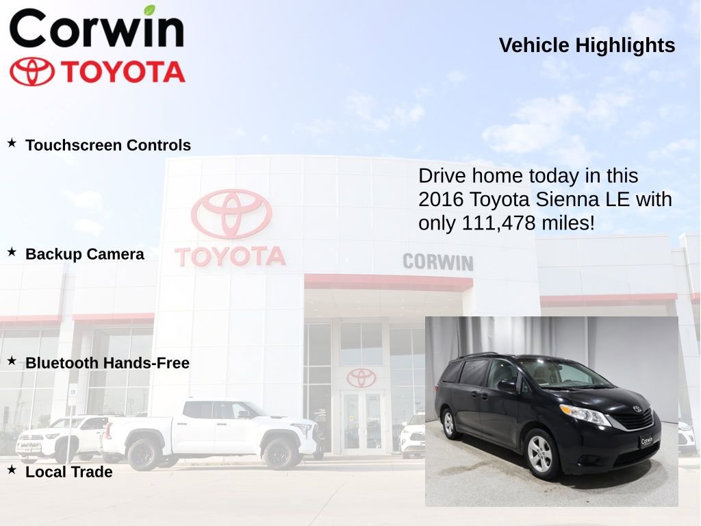 Used 2016 Toyota Sienna LE image 6