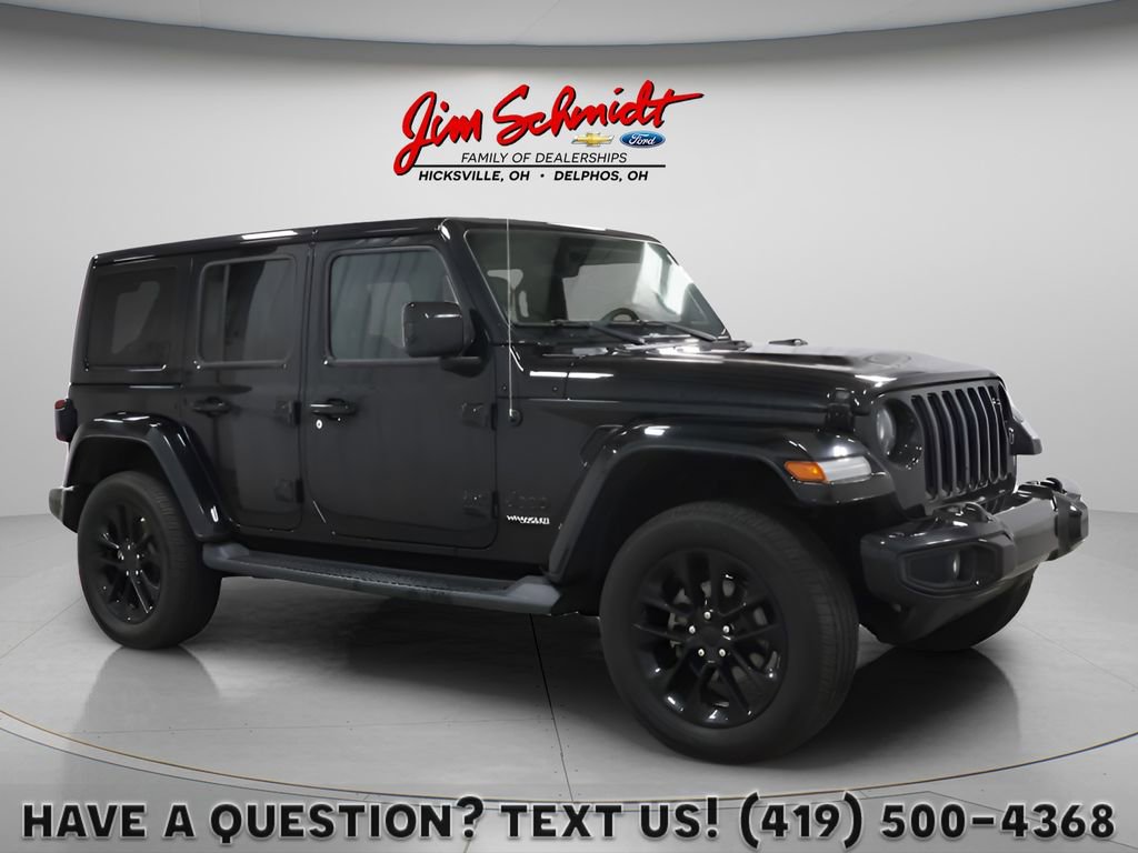 Used 2021 Jeep Wrangler Unlimited Sahara AWD/4WD image 1