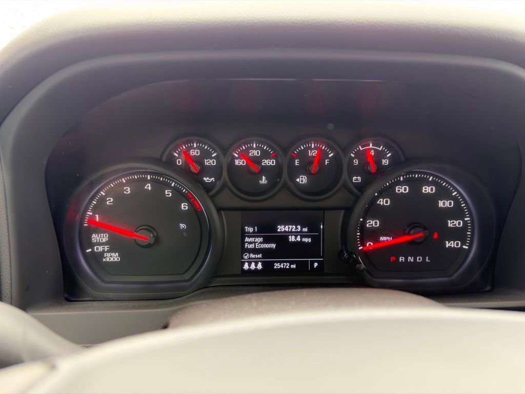 Used 2025 Chevrolet Silverado 1500 Custom w/ Turbomax Blackout Package RWD image 19