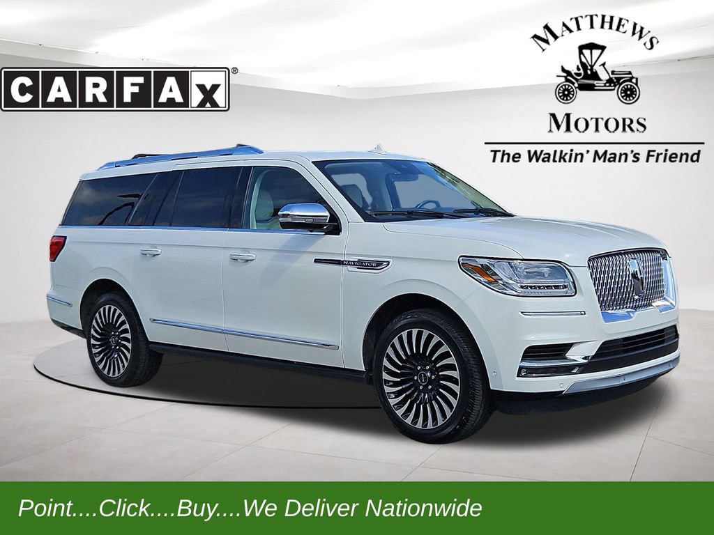Used 2021 Lincoln Navigator L Black Label w/ Cargo Convenience Package