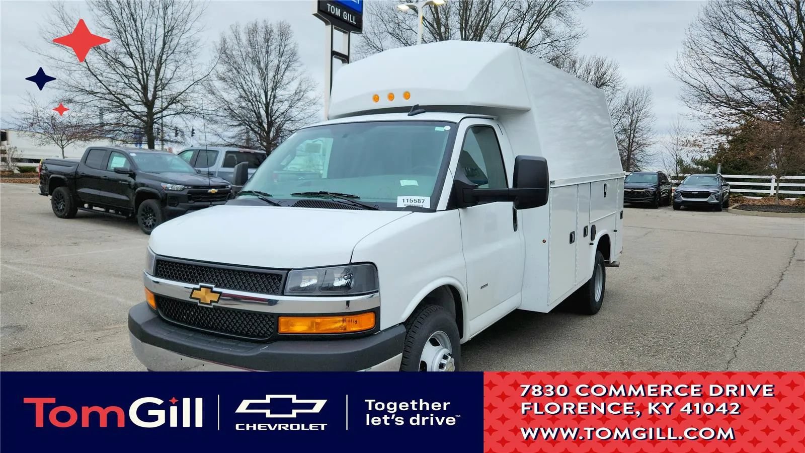 New 2025 Chevrolet Express 3500 w/ Power Convenience Package RWD image 1