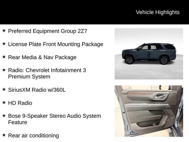 Certified 2021 Chevrolet Tahoe Z71 w/ Rear Media and Nav Package image 27
