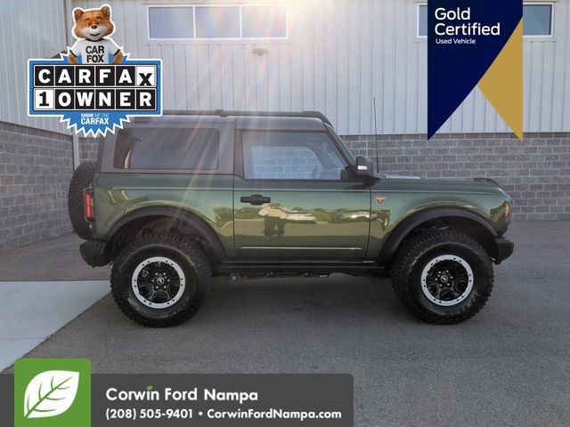 Certified 2023 Ford Bronco Badlands w/ Sasquatch Package AWD/4WD image 2