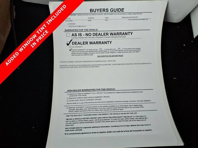 Used 2023 Hyundai Sonata SEL w/ Winter Weather Package FWD image 35