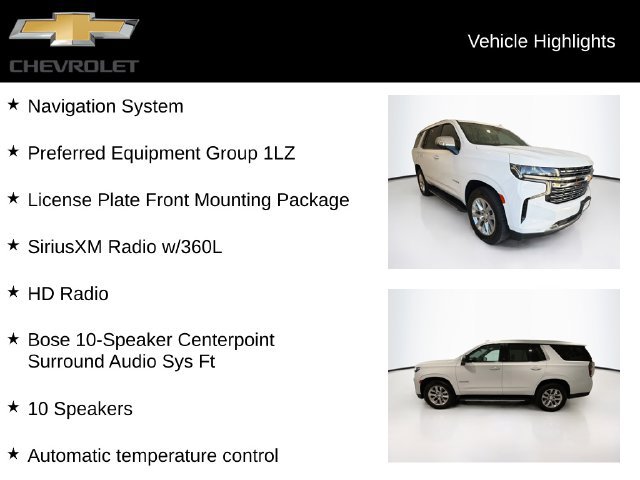 Used 2021 Chevrolet Tahoe Premier AWD/4WD image 5