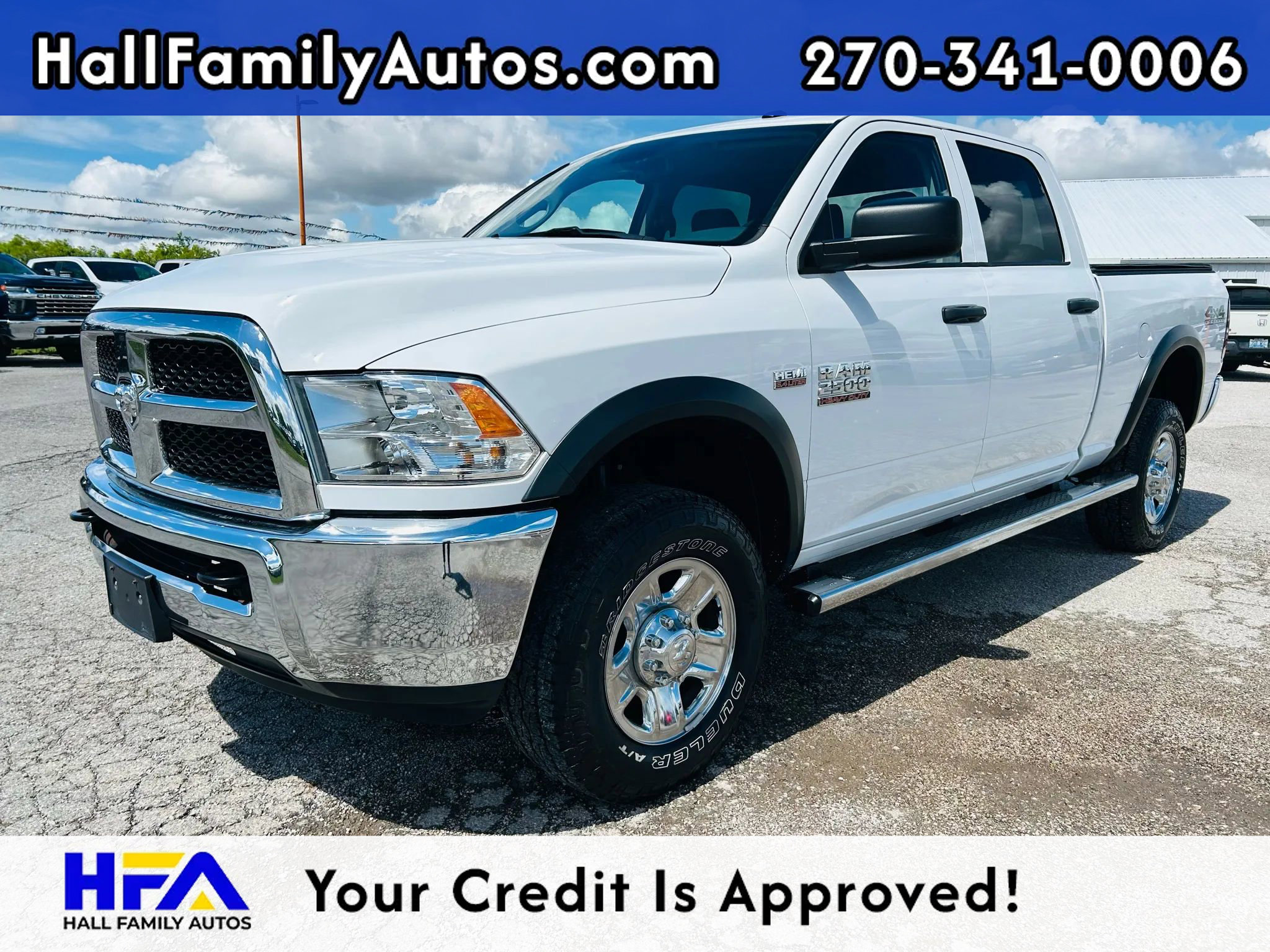 Used 2018 RAM 2500 Tradesman w/ Chrome Appearance Group