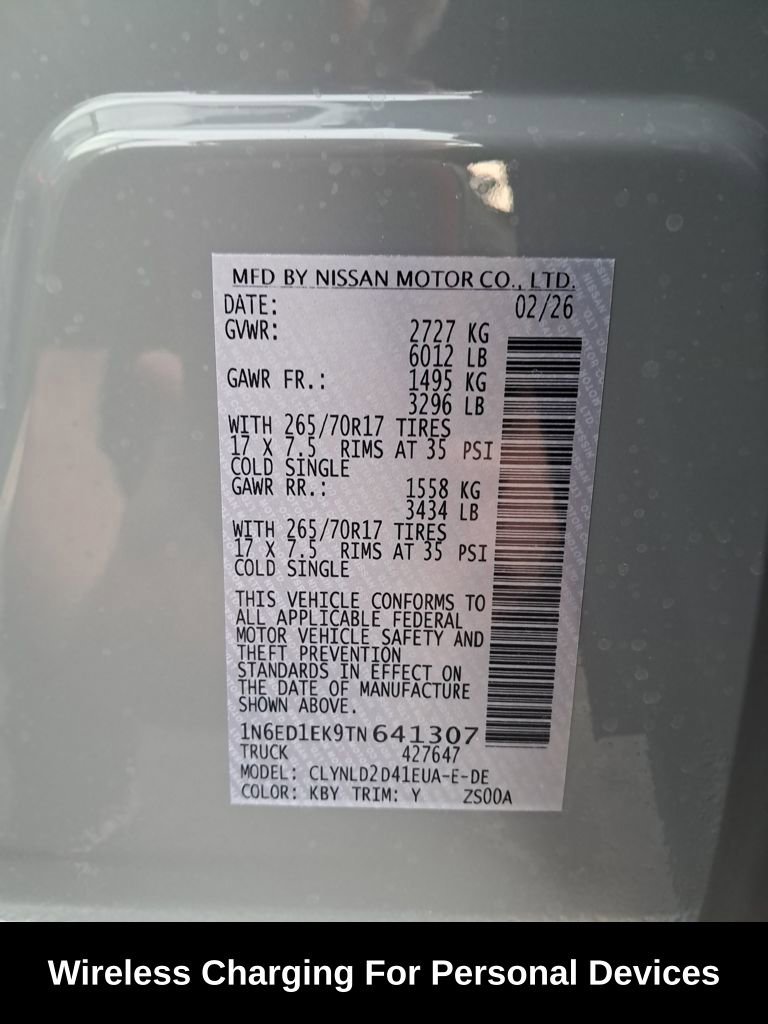 New 2026 Nissan Frontier PRO-4X w/ Pro Premium Package image 31