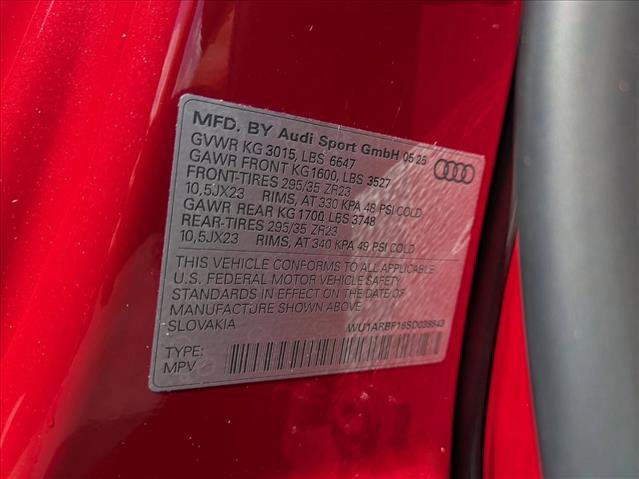 New 2025 Audi RS Q8 performance image 22