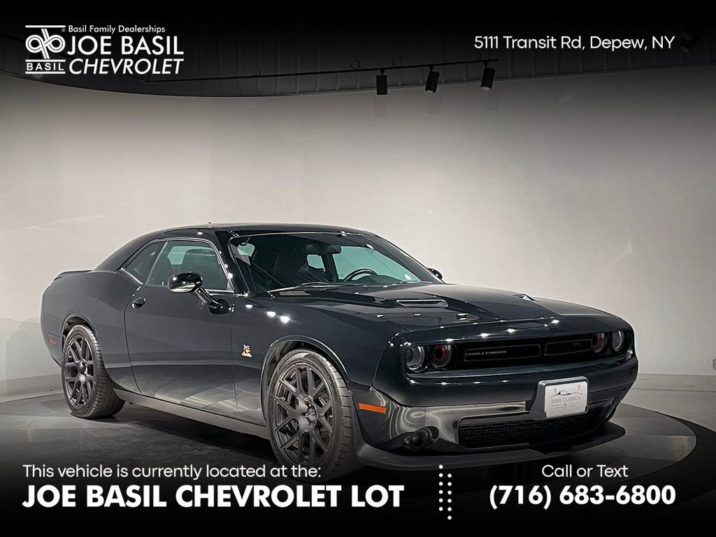 Used 2016 Dodge Challenger R/T Scat Pack w/ Leather Interior Group