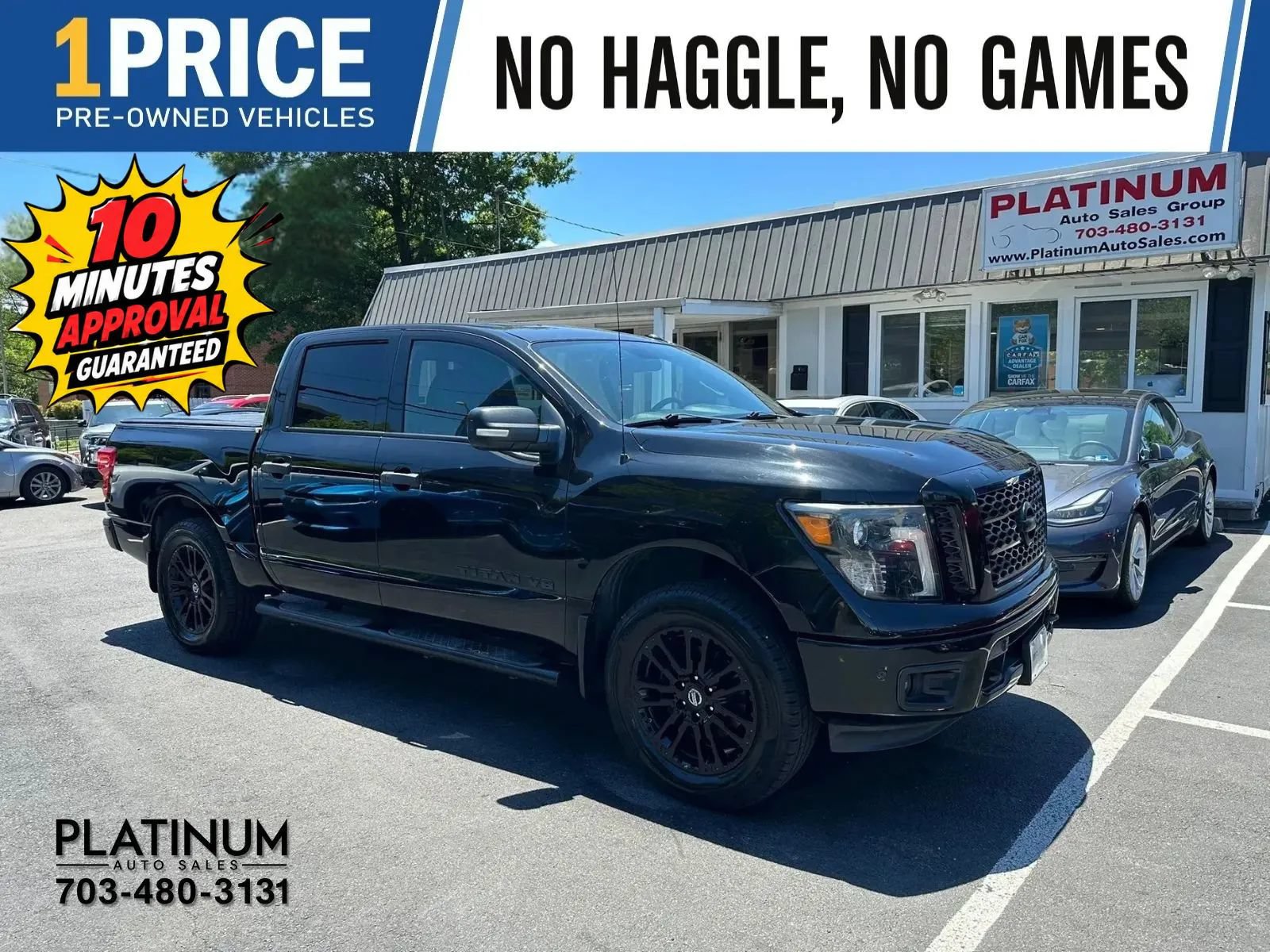 Used 2018 Nissan Titan SV w/ SV Convenience Package AWD/4WD image 1