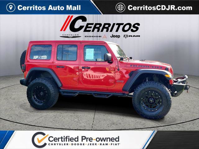 Certified 2018 Jeep Wrangler Unlimited Rubicon