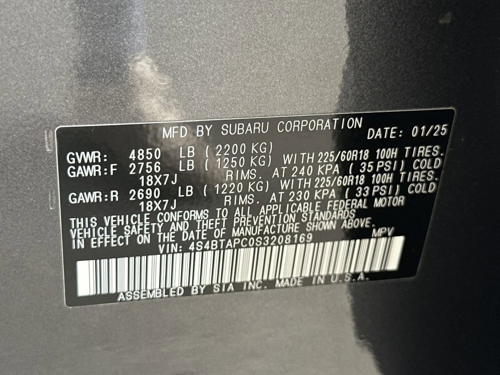 Used 2025 Subaru Outback Touring w/ Popular Package #2 image 42